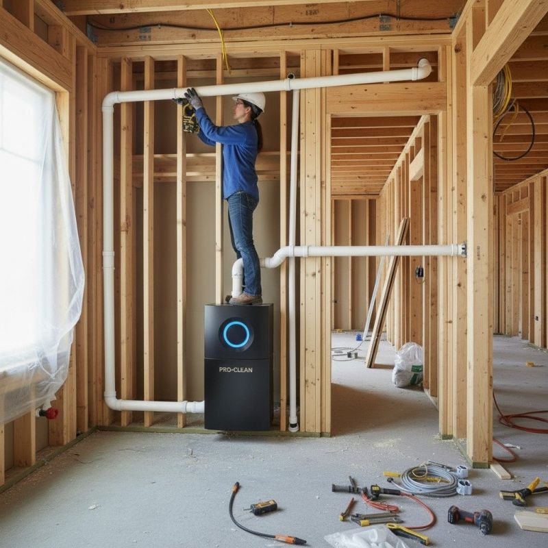 Central Air Duct Installation