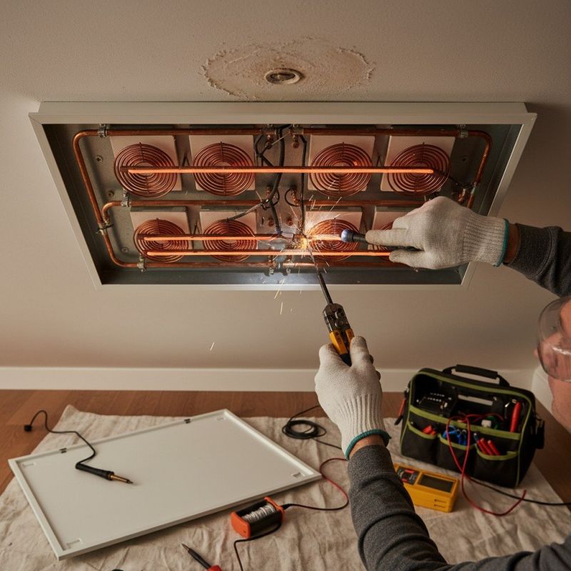 Ceiling Heater Repair detail