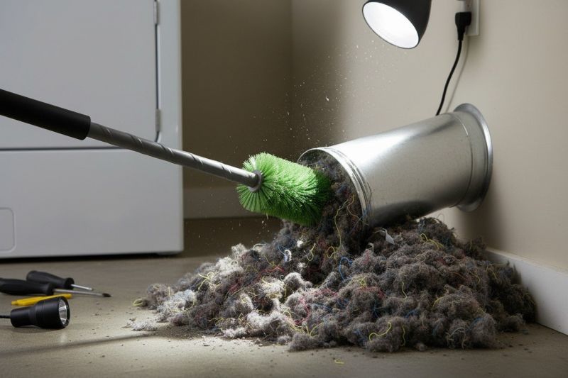 Dryer Duct Cleaning detail