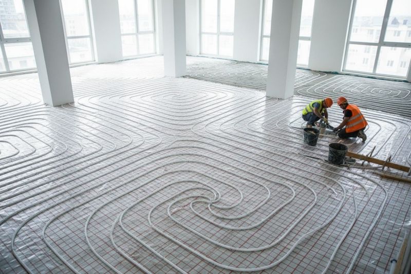 In Floor Heating Installation